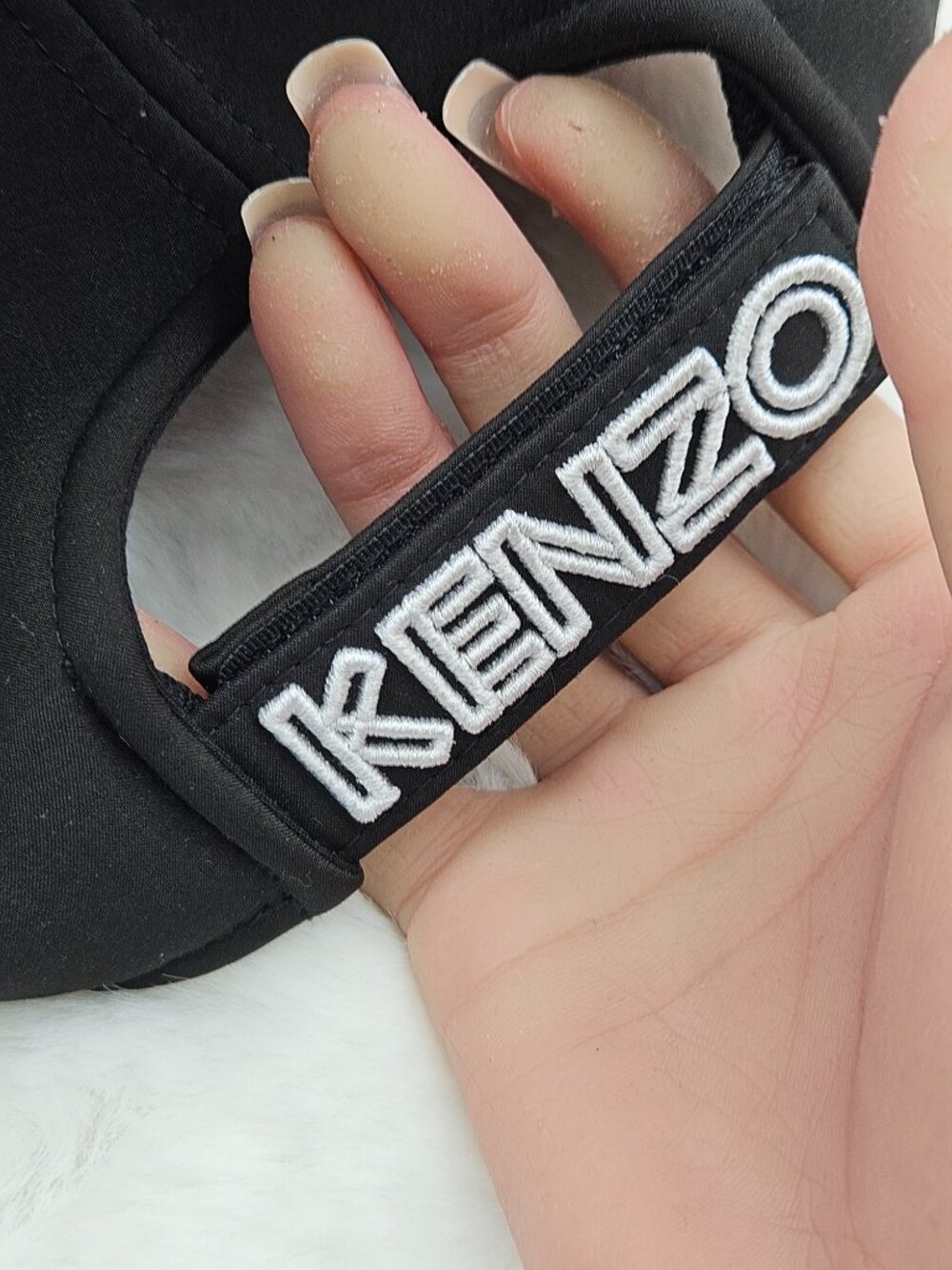 Kenzo Tiger Neoprene Universal Size Cap - Picture 8 of 11